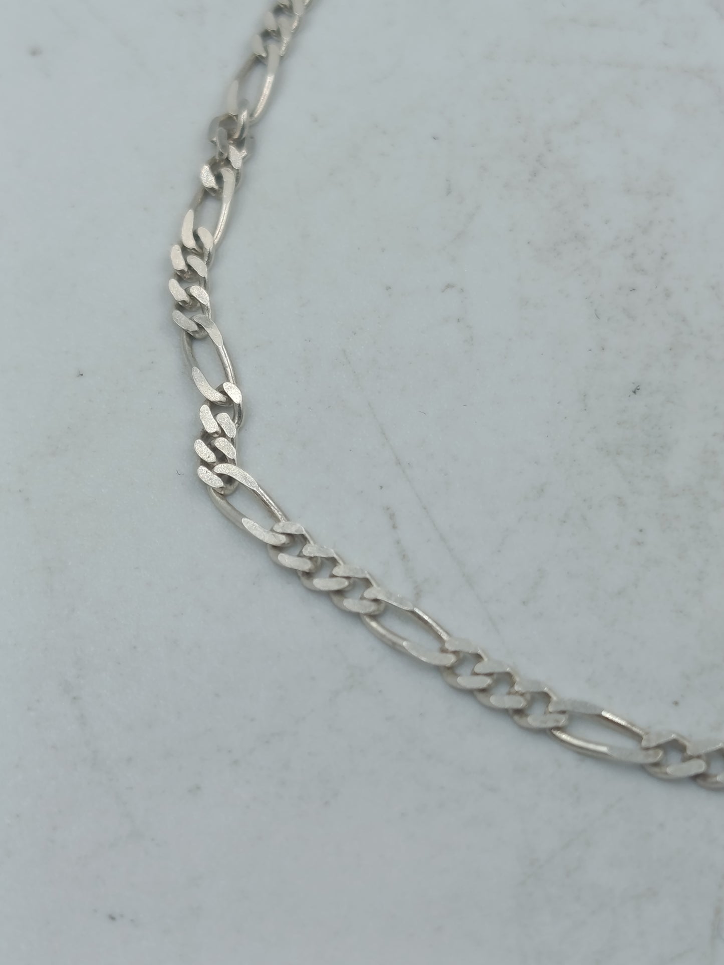 Klassisches 925 Silber Armband Figaro  zeitlos und elegant