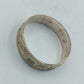 Silberring mit Muster  925er Vintage Bandring