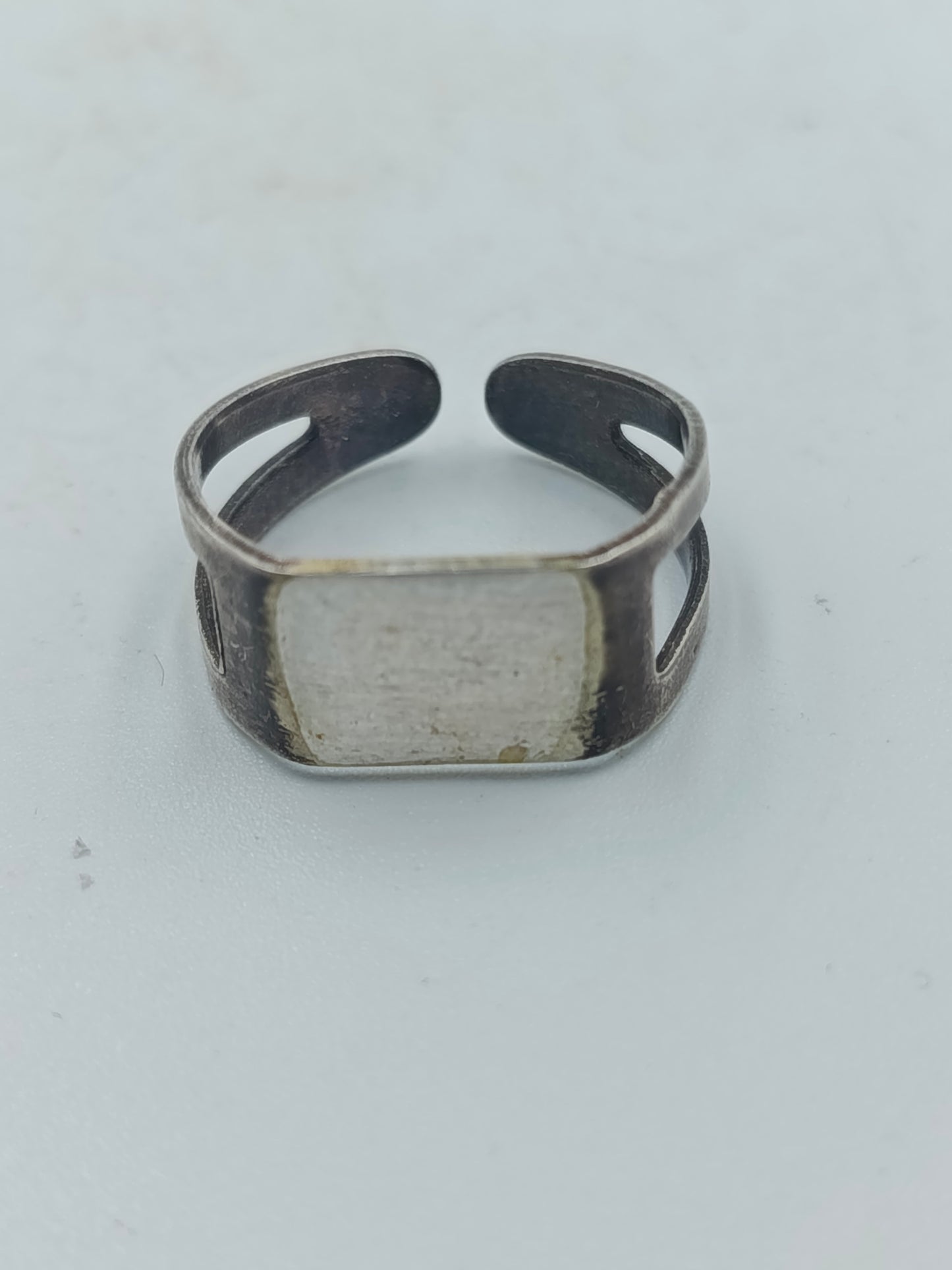 Verstellbarer 925 Silber Ring Vintage Stil