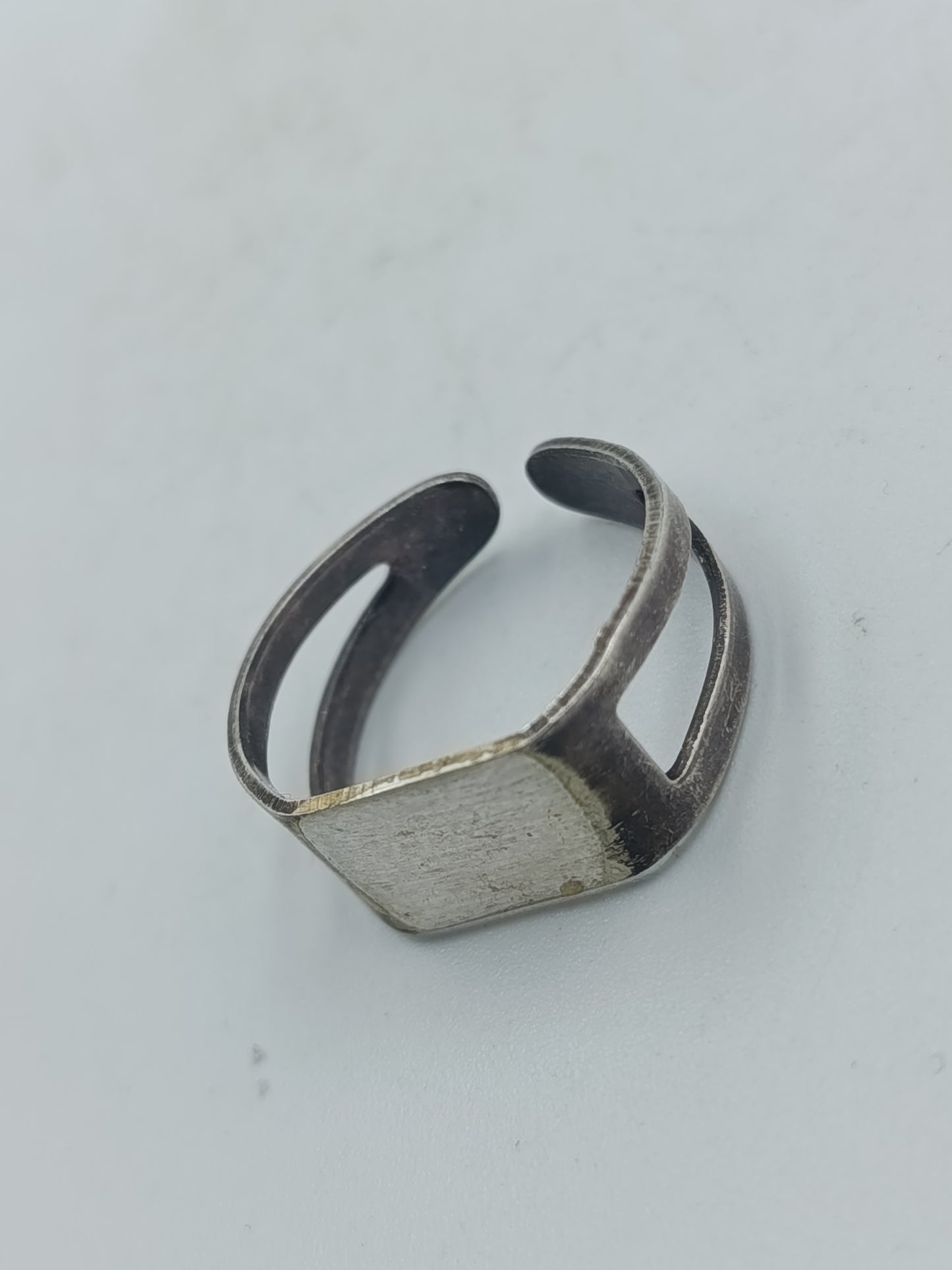 Verstellbarer 925 Silber Ring Vintage Stil