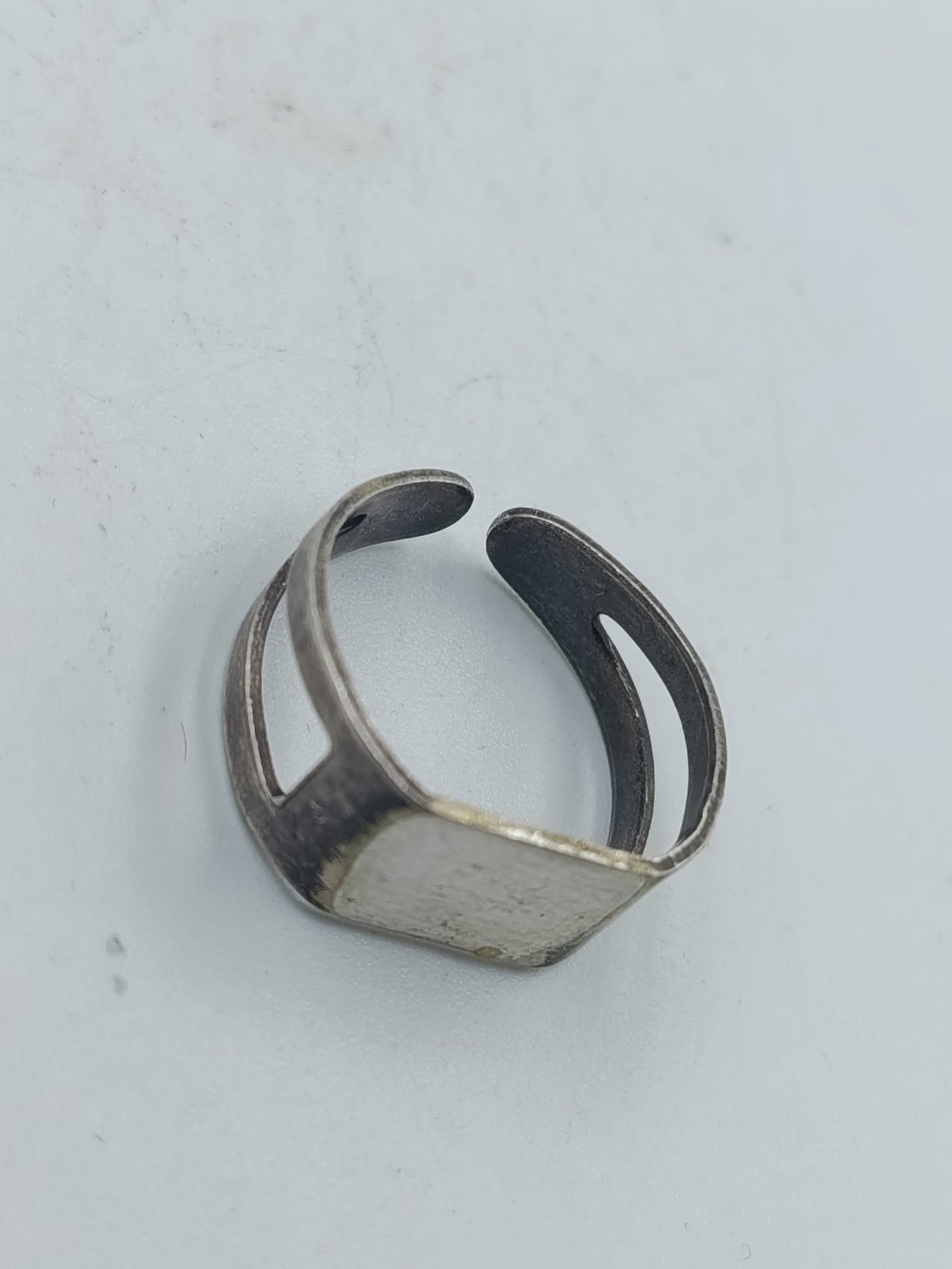 Verstellbarer 925 Silber Ring Vintage Stil