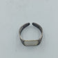 Verstellbarer 925 Silber Ring Vintage Stil