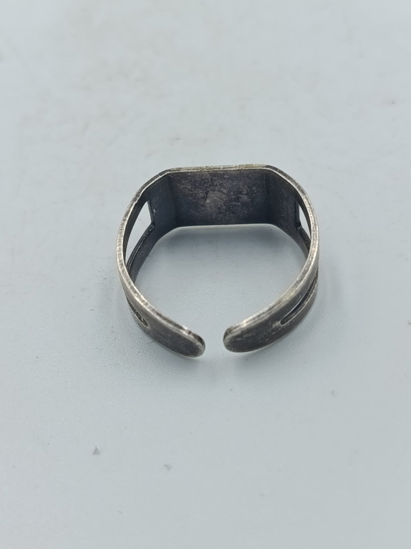 Verstellbarer 925 Silber Ring Vintage Stil