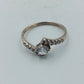 Silberring mit Zirkonia-Stein elegant und funkelnd Größe55