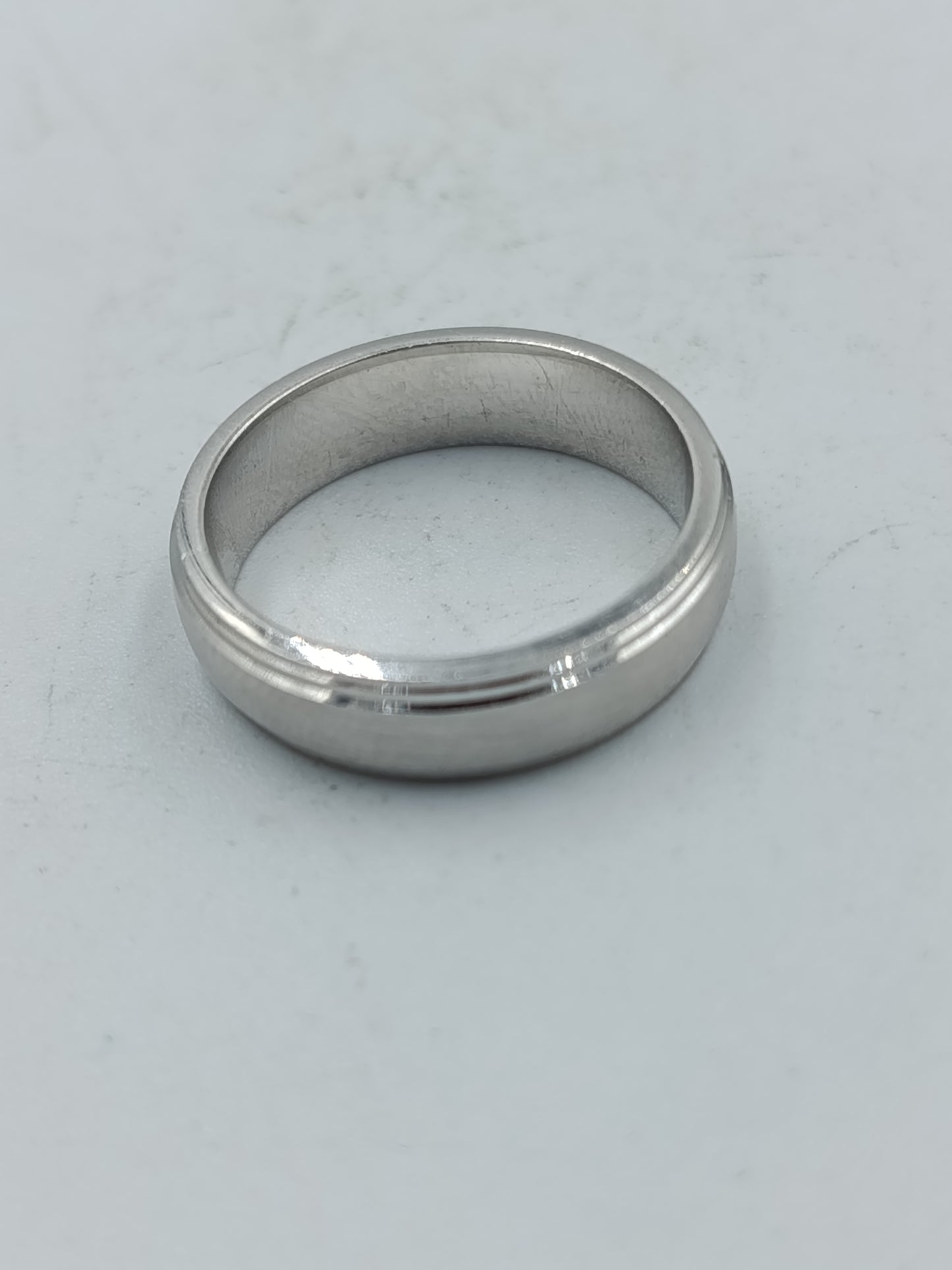 Silberring 925er schlicht poliert Zeitlos schlichtes Design