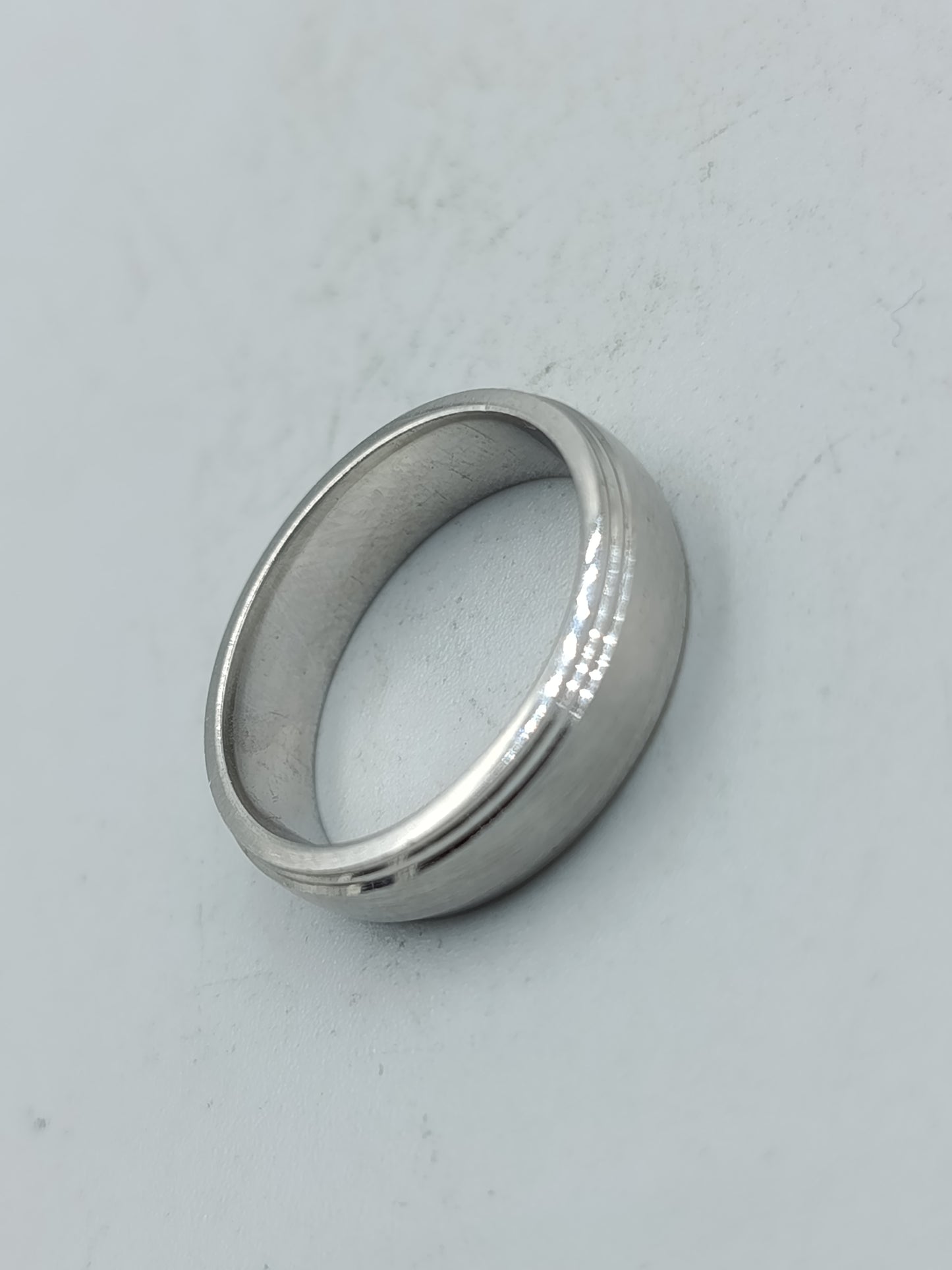 Silberring 925er schlicht poliert Zeitlos schlichtes Design