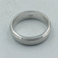 Silberring 925er schlicht poliert Zeitlos schlichtes Design