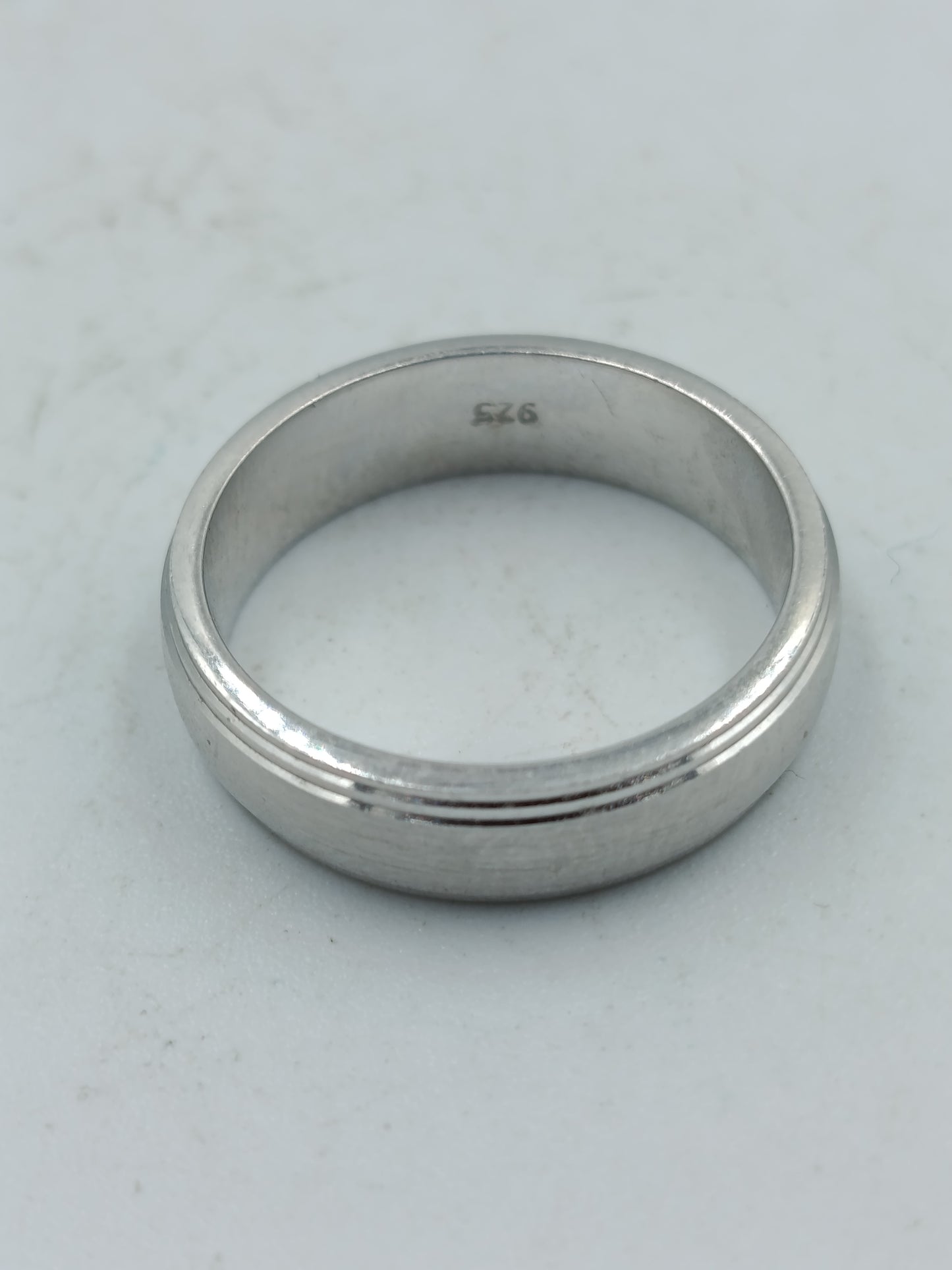 Silberring 925er schlicht poliert Zeitlos schlichtes Design