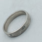 925 Silber Ring mit eingraviertem Muster Zeitloses klassisches Design gr70
