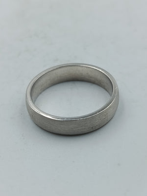 925 Silberring glatt schlicht massiv Gr 60