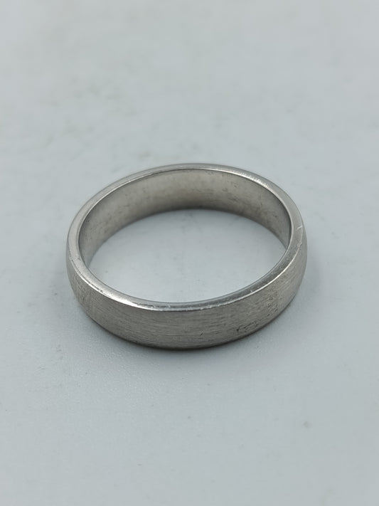 925 Silberring glatt schlicht massiv Gr 60