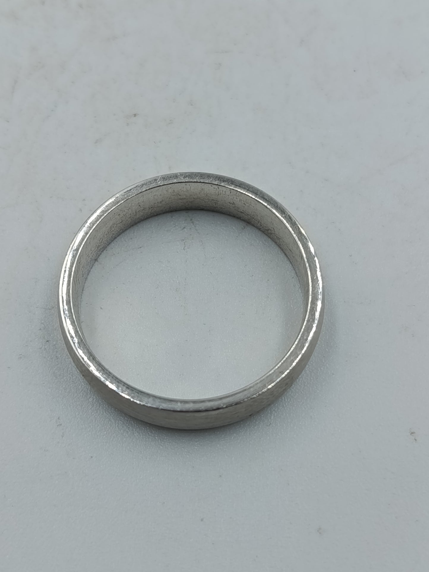 925 Silberring glatt schlicht massiv Gr 60