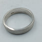 925 Silberring glatt schlicht massiv Gr 60