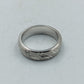925 Silber Ring Gr 48  Vintage Muster Klassischer Bandring vielseitig