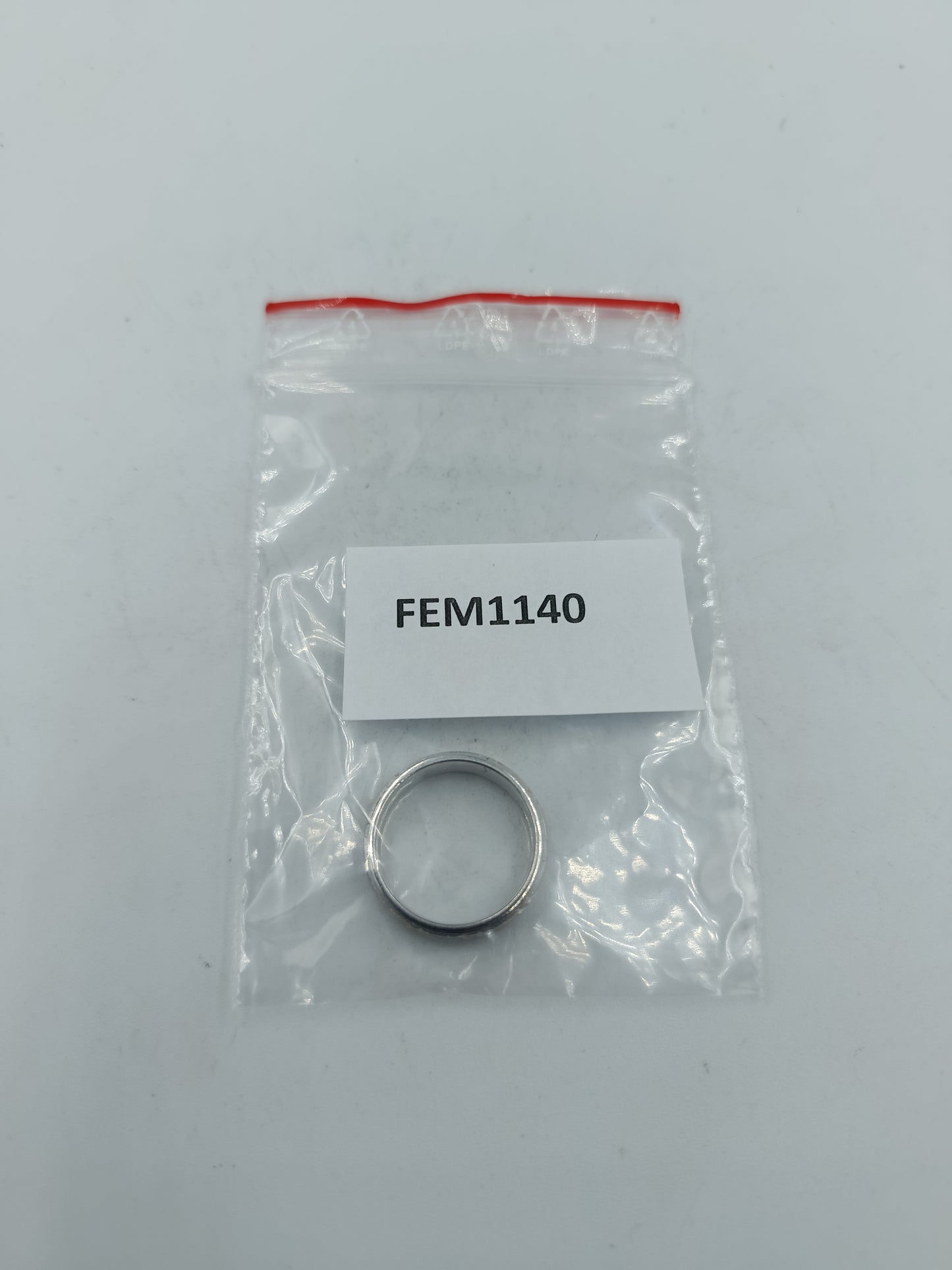 925 Silber Ring Gr 48  Vintage Muster Klassischer Bandring vielseitig