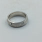 925 Silber Ring Damen Herren Bandring Muster Gr 50