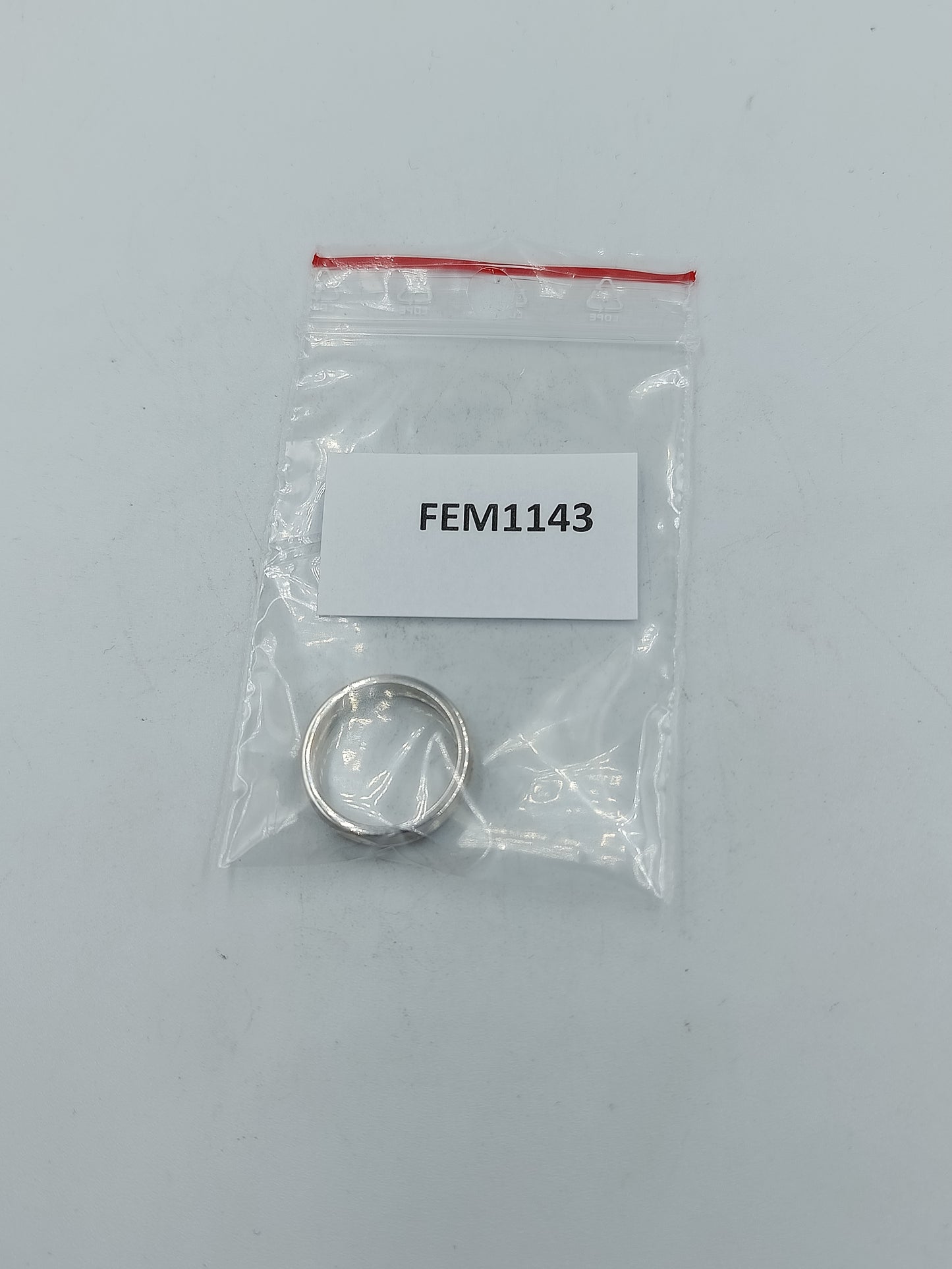 925 Silber Ring Damen Herren Bandring Muster Gr 50