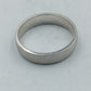 Schlichter zeitloser Bandring aus 925er Sterlingsilber Gr67