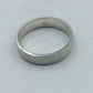 Schlichter zeitloser Bandring aus 925er Sterlingsilber Gr67