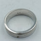 Eleganter Bandring aus 925 Silber mit feiner Liniengravur Gr 53