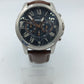 Fossil Herrenuhr klassisch elegant Chronograph Braun Schwarz