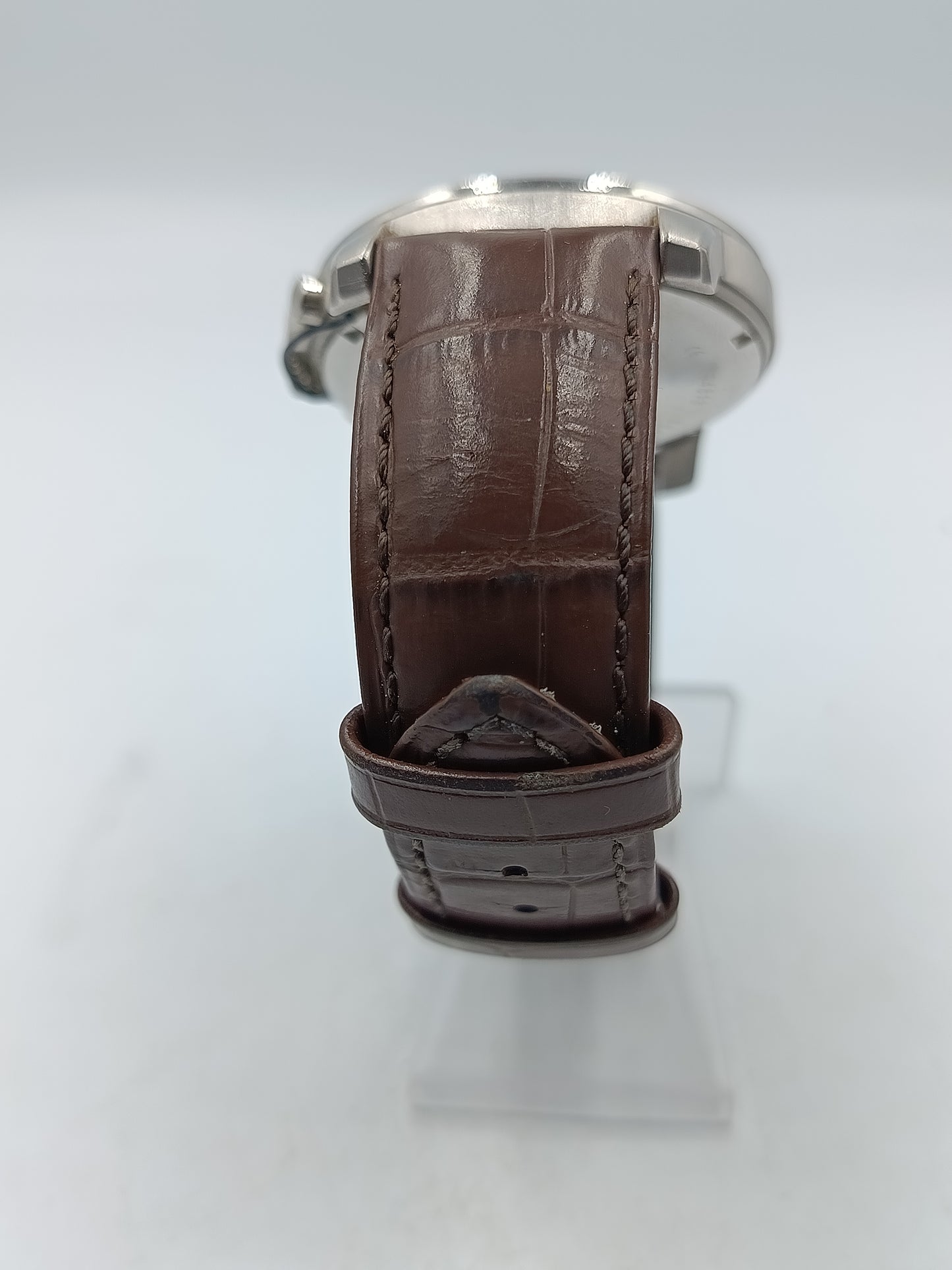 Fossil Herrenuhr klassisch elegant Chronograph Braun Schwarz