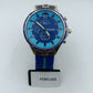 Sportliche Herrenarmbanduhr in Blau moderner Chrono-Look  Atlas for Men