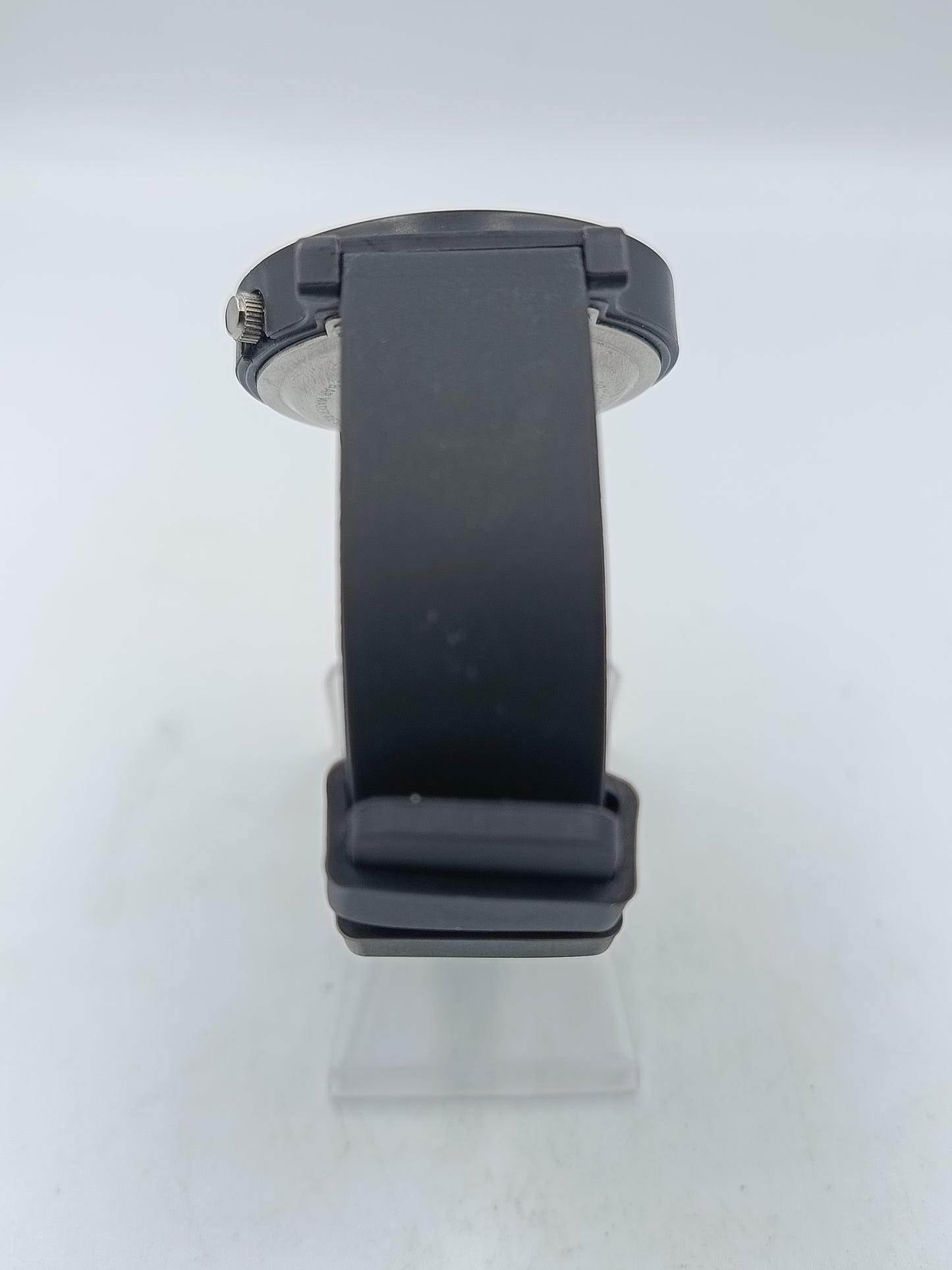 Schwarze Quarz Armbanduhr Minimalistisch Schlichtes modernes Design