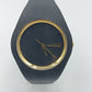 Ice-Watch Schwarz Gold Silikonarmband Schlichtes modernes Design