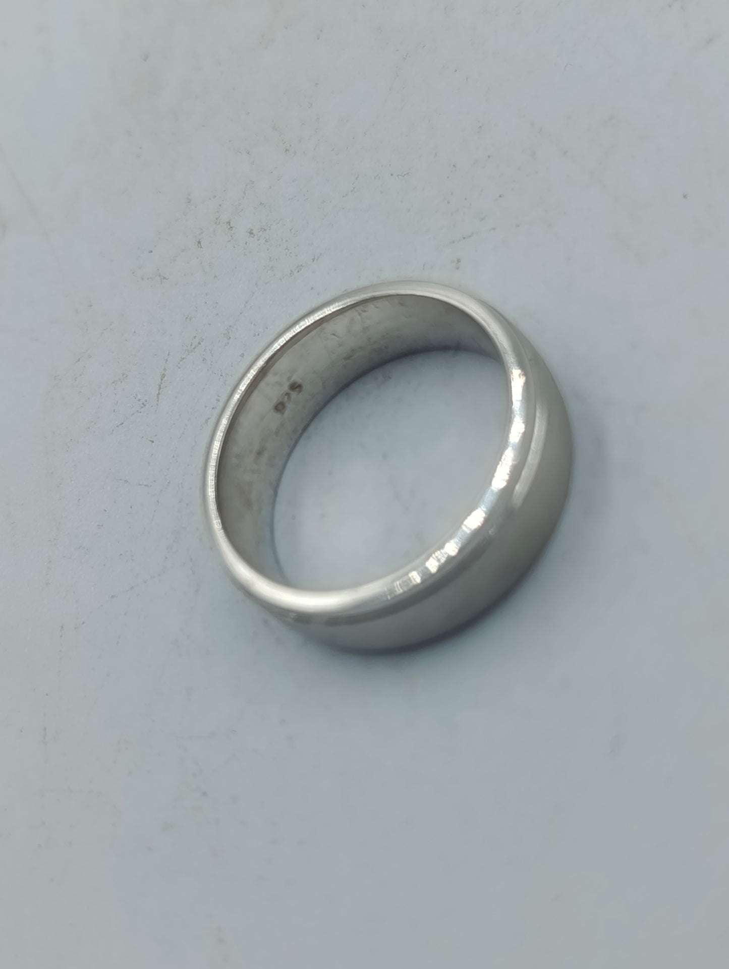 Eleganter 925er Sterlingsilber Ring Größe 50 Handwerklich gefertigter Schmuck