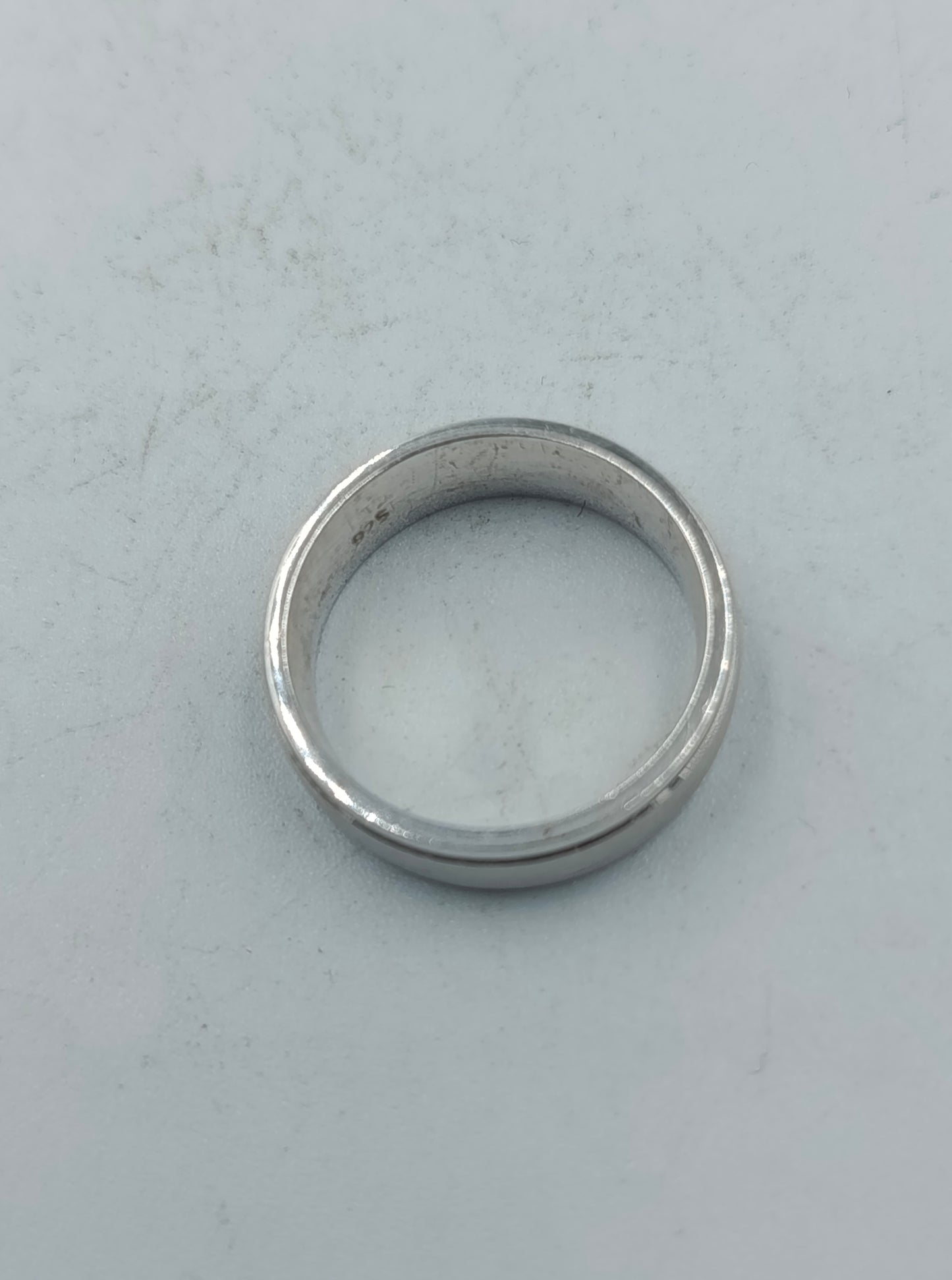 Eleganter 925er Sterlingsilber Ring Größe 50 Handwerklich gefertigter Schmuck