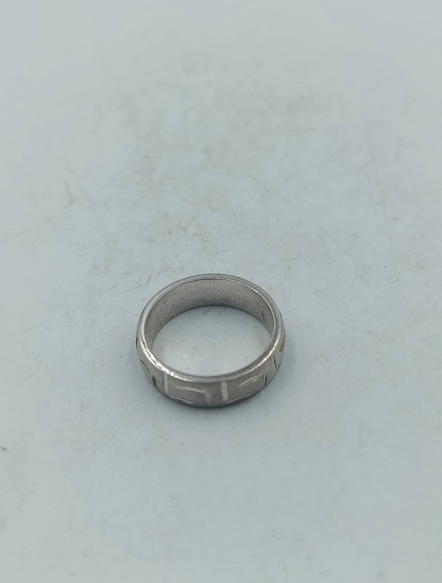 Eleganter und hochwertiger 925er Sterlingsilber Bandring mit edlem klassischem schlichtem Design perfekt