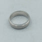 Klassischer 925er Sterlingsilber Bandring schlichtes Design