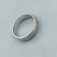Klassischer 925er Sterlingsilber Bandring schlichtes Design