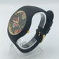 IceWatch Ice Flower Colonial schwarze Uhr Blumendesign