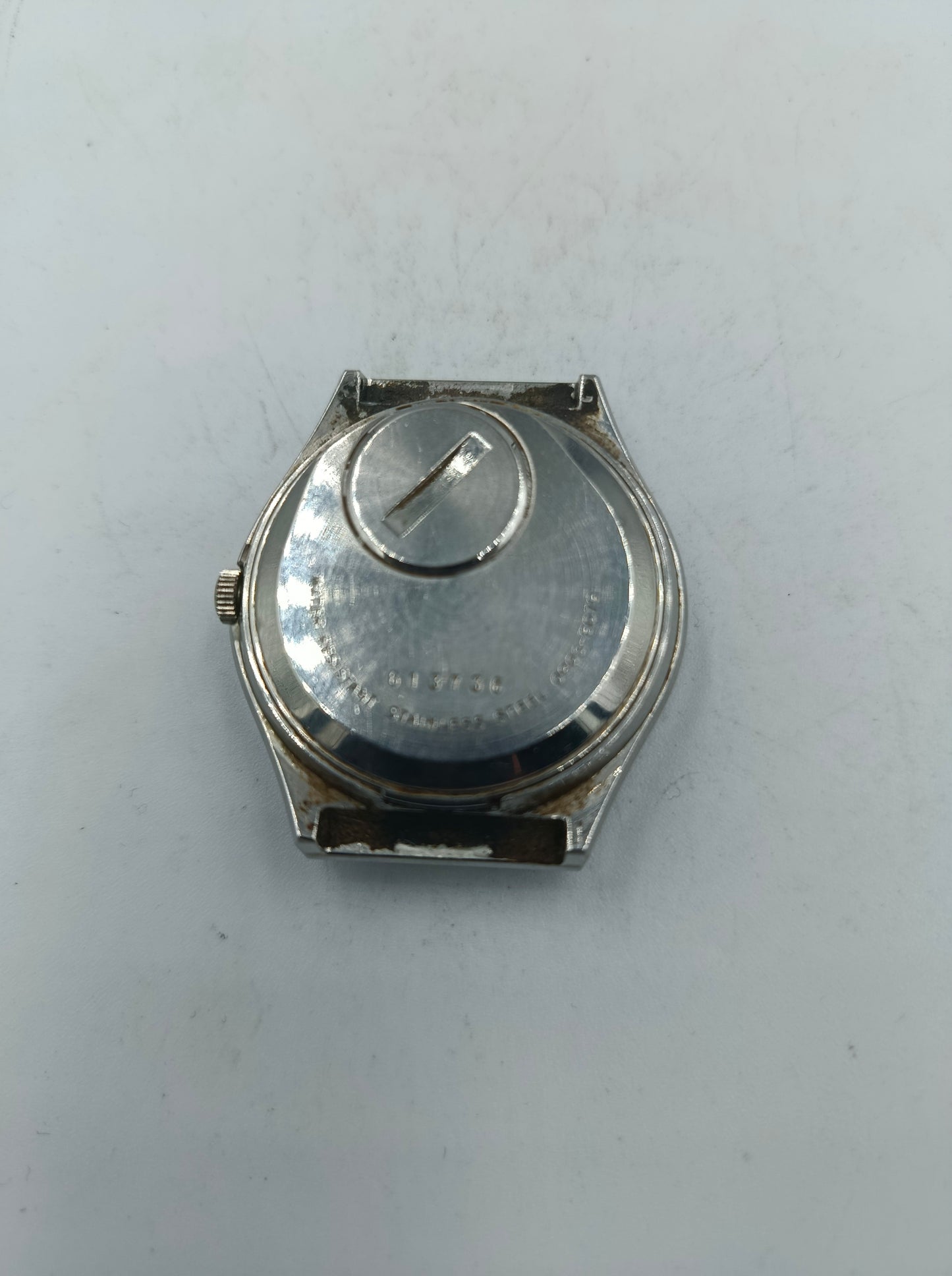 Klassische Seiko Herrenuhr Automatik eckiges Gehäuse DEFEKT