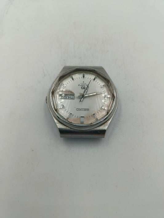 Klassische Seiko Herrenuhr Automatik eckiges Gehäuse DEFEKT