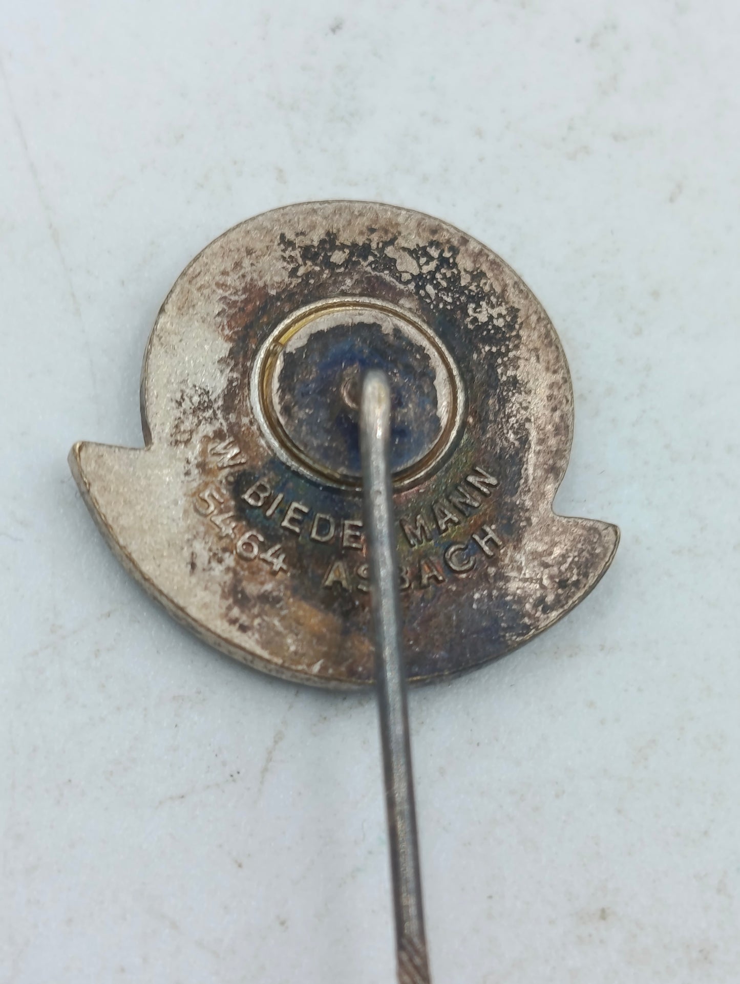 Anstecknadel Deutscher Eishockey Bund 1990 DEB Emaille