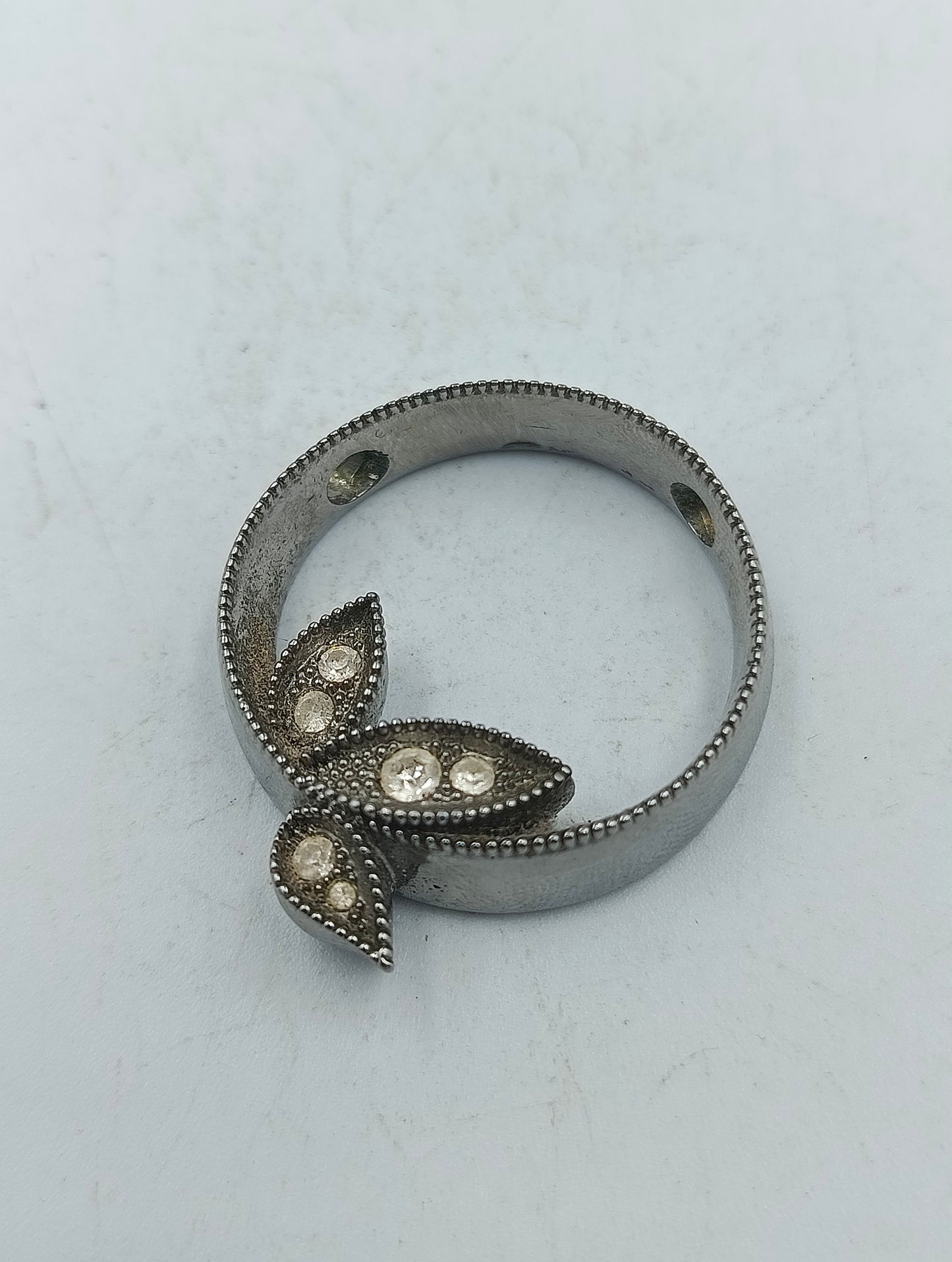 Eleganter Ring Pierre Lang Schmetterlingsmotiv Kristalle