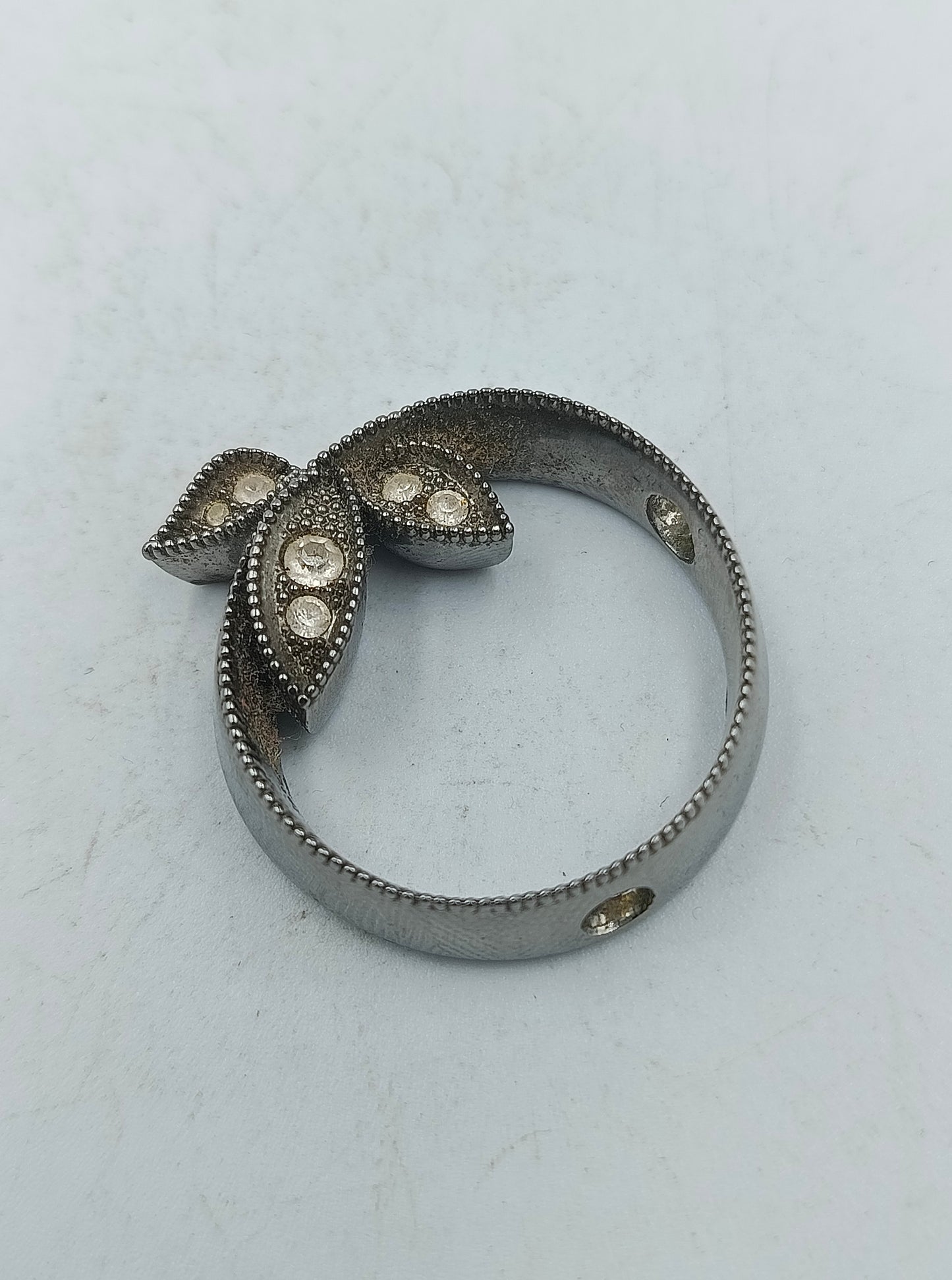 Eleganter Ring Pierre Lang Schmetterlingsmotiv Kristalle