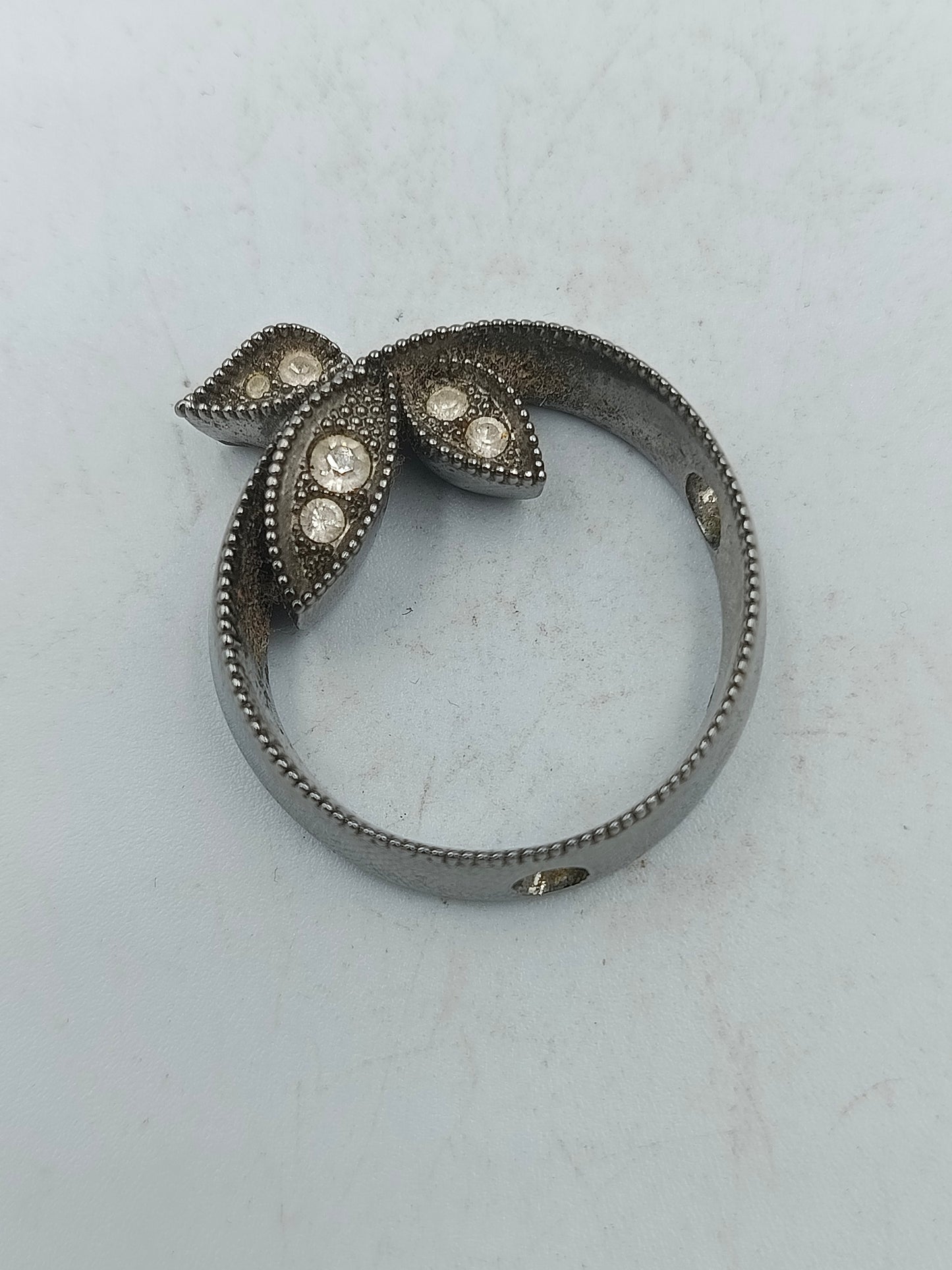 Eleganter Ring Pierre Lang Schmetterlingsmotiv Kristalle