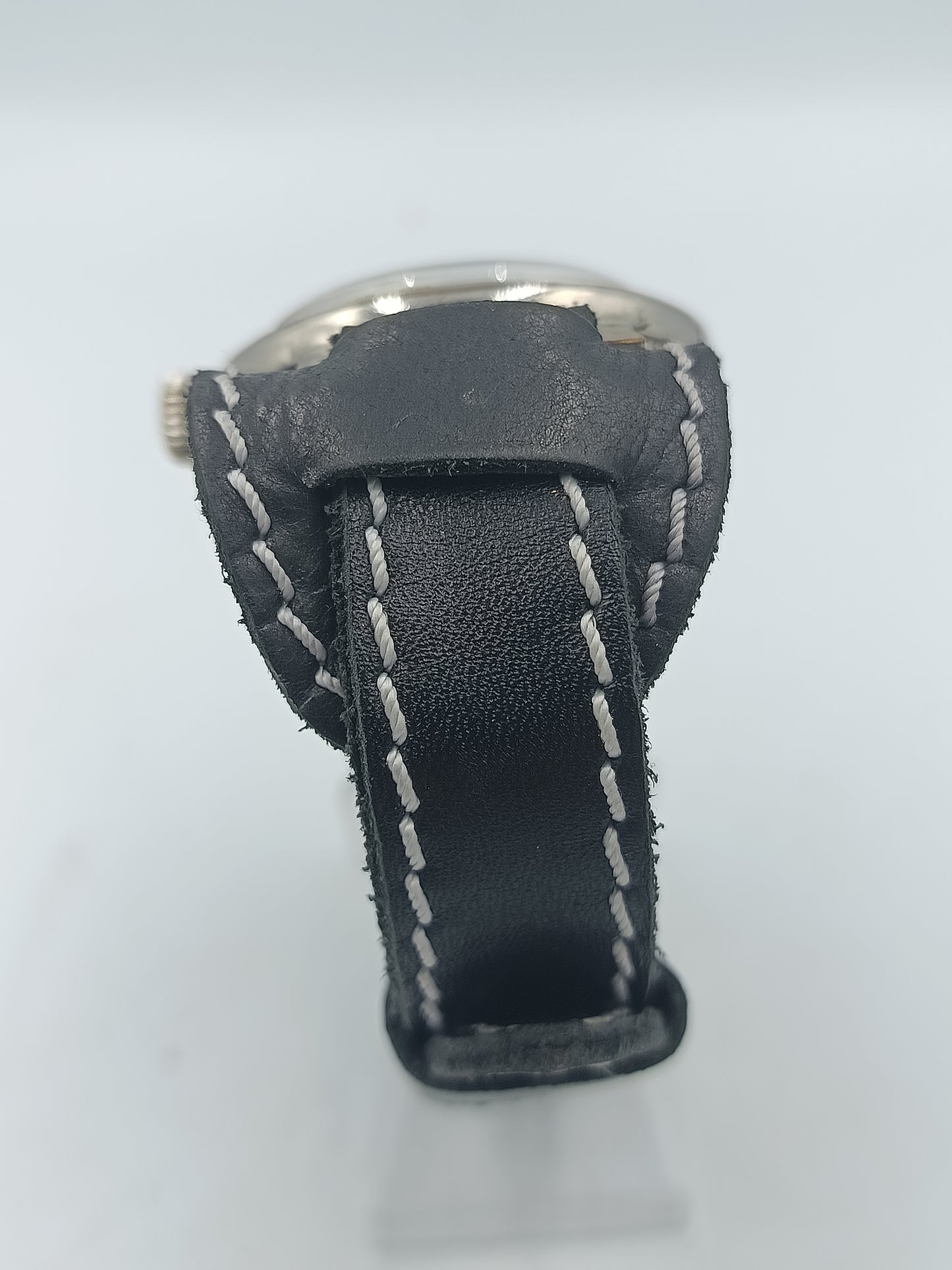 Vintage Militär Beobachtungsuhr Bund Armband seltenes Sammlerstück