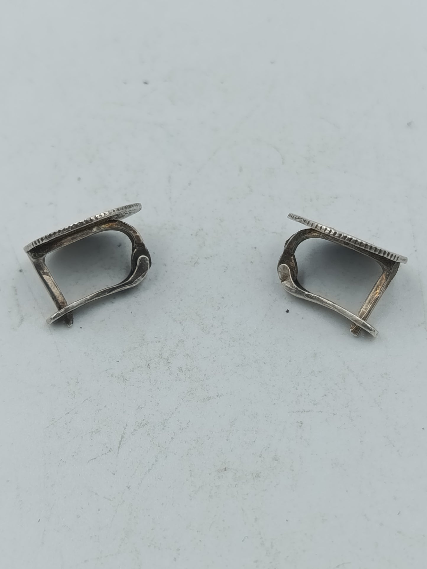 Vintage Ohrclips Osmanische Münze 925er Silber Unikat Schmuck