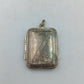 Antiker Medaillon Anhänger mit Fotofach im klassischen Silberlook