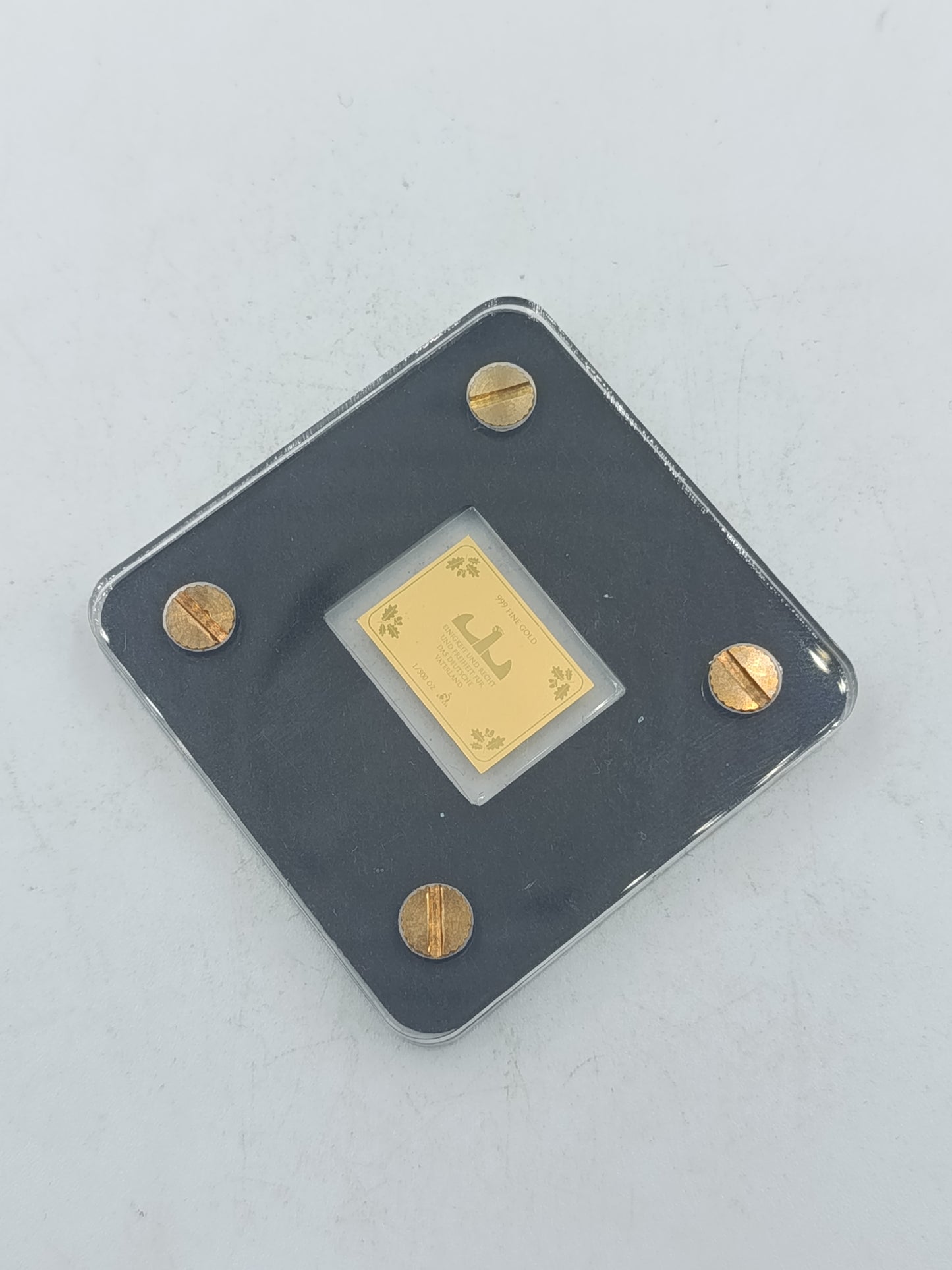 Goldbarren Gedenkprägung 30 Jahre Deutsche Einheit aus Feingold