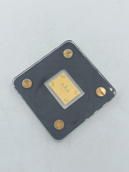 Goldbarren Gedenkprägung 30 Jahre Deutsche Einheit aus Feingold