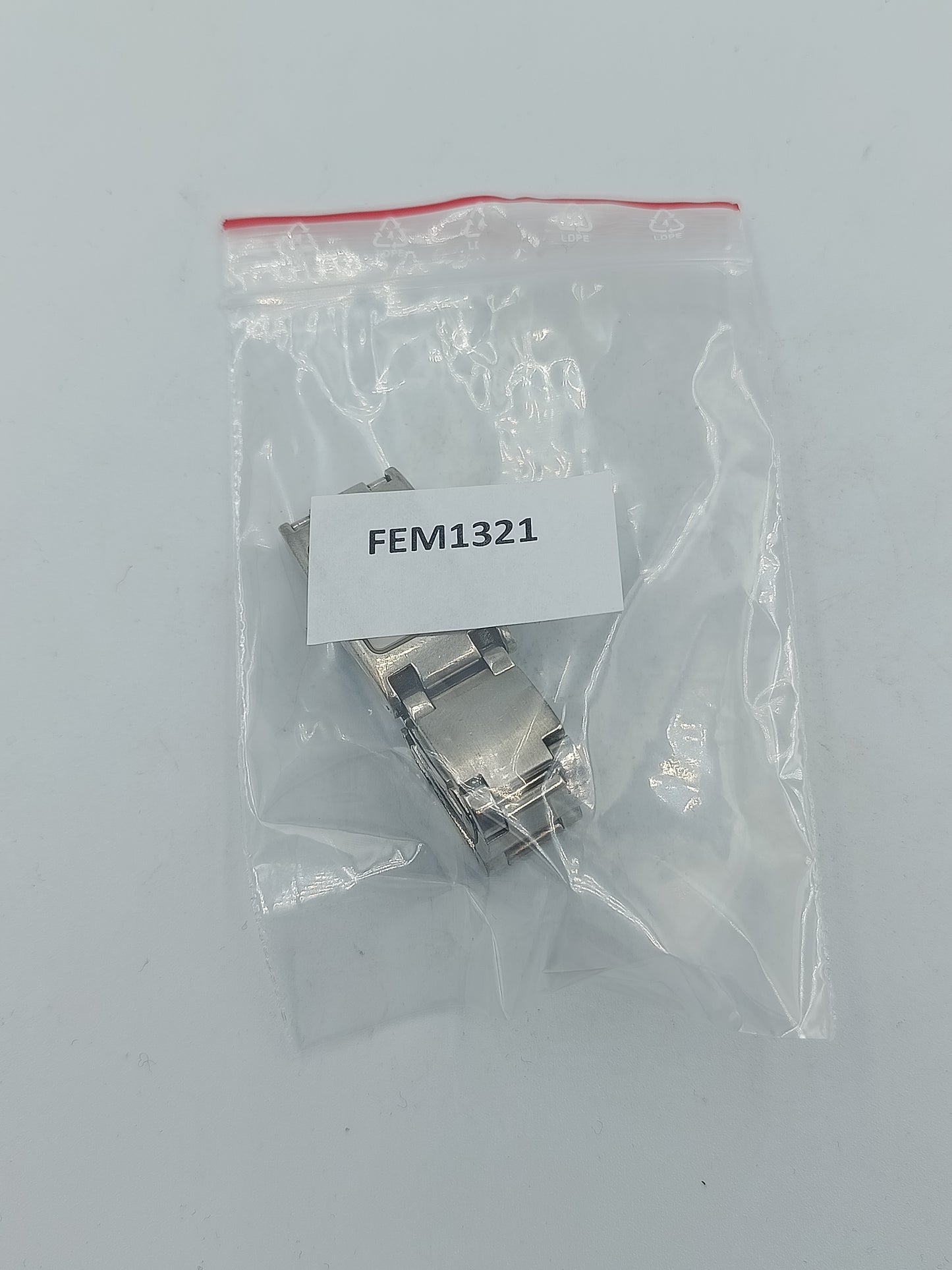 Analoge Armbanduhr Fossil Quartz mit elegantem rechteckigem Design