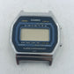Digitale Armbanduhr Casio Alarm Chronograph Gehäuse silberfarben