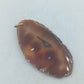 Natürlicher Stein Anhänger in Braun mit organischer Form und einzigartiger Maserung