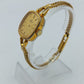Goldfarbene Damenarmbanduhr Royal mit feinem Gliederarmband